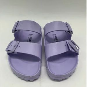 Birkenstock Arizona EVA in Purple Fog, size 6/37